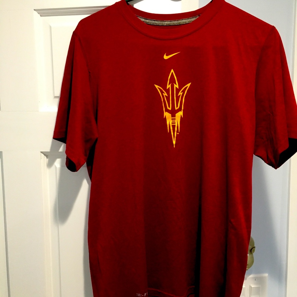 NIKE Dri fit asu fork t shirt